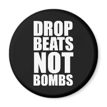 Drop Beats Not Bombs Magnets