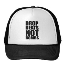 Drop Beats Not Bombs Trucker Hats