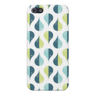 Drop Dance | Limegreen Blue Pattern Design Cover For iPhone 5