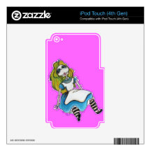 Drop Dead Alice iPod Touch 4G Skins