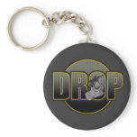 DROP DnB Drumnbass dubstep Jungle Hardstyle DJ keychains