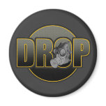 DROP DnB Drumnbass dubstep Jungle Hardstyle DJ magnets