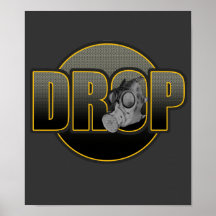 DROP DnB Drumnbass dubstep Jungle Hardstyle DJ Posters