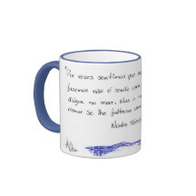 Drop Of agua Coffee Mugs