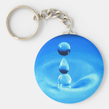 Drop of H2O Key Chains