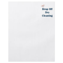 Drop Off Dry Cleaning Reminders flyers by HappyDoggies Drop Off Dry Cleaning Reminders flyers