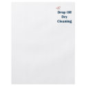Drop Off Dry Cleaning Reminders Flyer