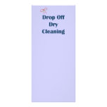 Drop Off Dry Cleaning Reminders Rack Card