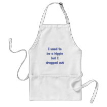 Drop Out Hippie aprons by HappyDoggies Drop Out Hippie aprons