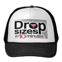 Drop Sizes in 10 Minutes Hats