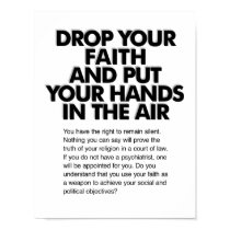 Drop Your Faith poster posters