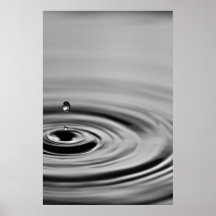 Droplet Ricochet Poster