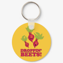 Droppin' Beets keychains by jamierushad Droppin' Beets keychains