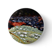 Drops On Leaf 3 buttons by lifesphere Drops On Leaf 3 buttons