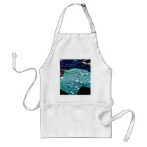 Drops On Leaf 4 aprons by lifesphere Drops On Leaf 4 aprons