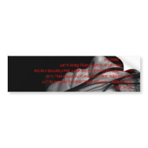 drowing+in+tears,  my heart breaks... - Customized bumper stickers
