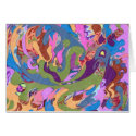 "Drowning" Abstract Art cards