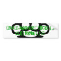 DRS Brass Knuckles Sticker bumper stickers