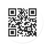 Drudge Report  QR Code to Web Site Sticker