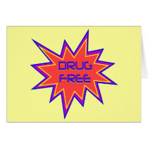 Drug Free cards