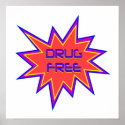 Drug Free print