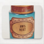Drug Jar, with label for Anis Vert, c.1860 mousepads