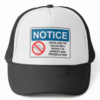DRUG USE OR SALES HATS by baxiemur