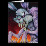 Drugs Bunny Greeting Card cards