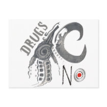 Drugs Not postcards by naranjay Drugs Not postcards