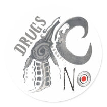Drugs Not stickers by naranjay Drugs Not stickers