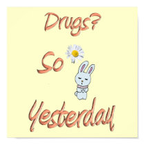 Drugs - So Yesterday posters by catchthenextwave Drugs - So Yesterday posters