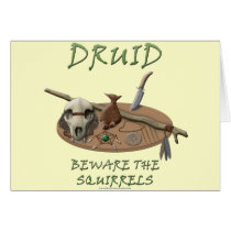 Druid: Beware the Squirrels Card
