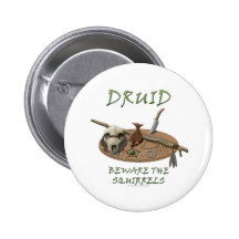 Druid: Beware the Squirrels Pins