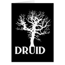 Druid Greeting Card