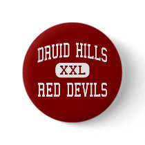 Druid Hills - Red Devils - High - Atlanta Georgia buttons