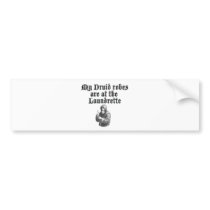 Druid Robes bumper stickers