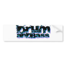 Drum and Bass Bumper Stickers