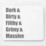 Drum and Bass DnB Electro Dub step Dubstep Grime mousepads