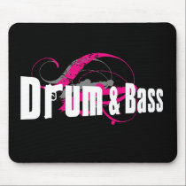 Drum and Bass Mob mousepads