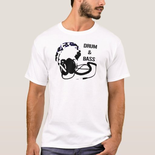 Drum and Bass TShirt Zazzle