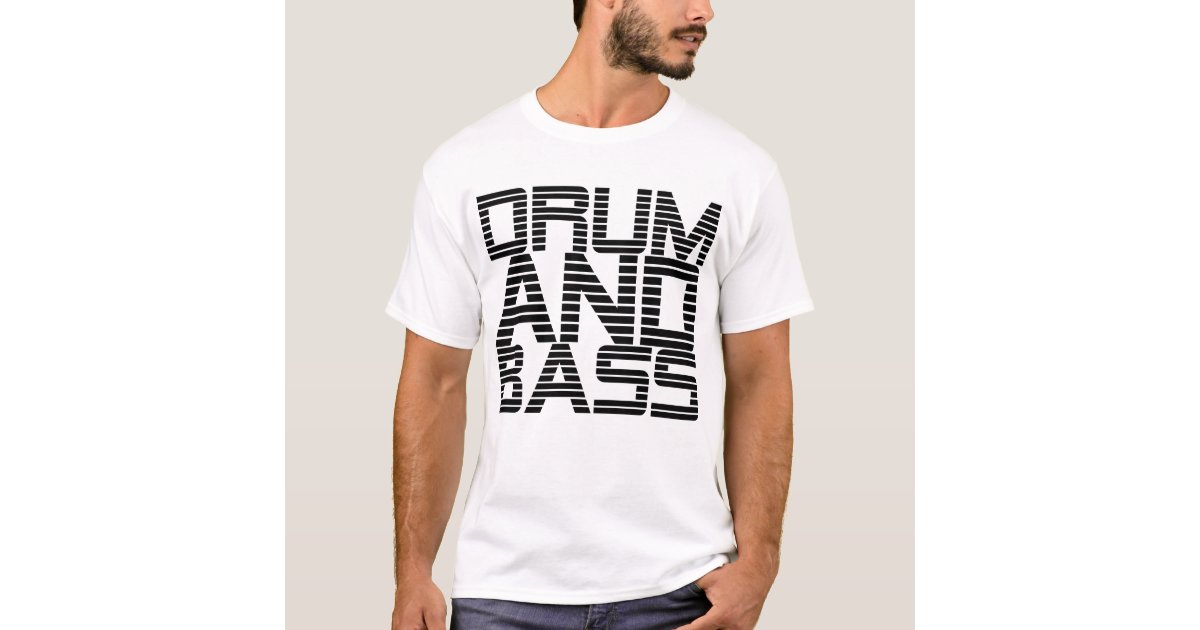 drum and bass t shirt