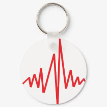 drum beat music keychains