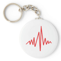 drum beat music keychains
