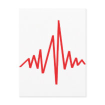drum beat music postcards