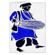 DRUM BLUE cards