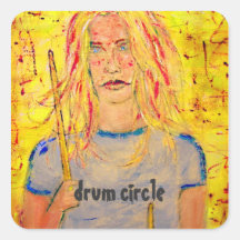 drum circle stickers