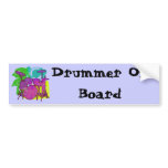 drum kit bumper stickers