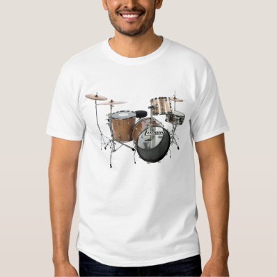 Drum Kit Drummer Rock Band Musician Gig Play Music Shirt