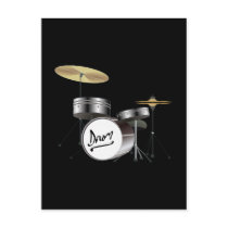 Drum Kit postcards by Music_To_My_Ears Drum Kit postcards