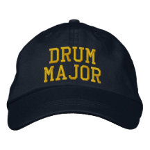 DRUM MAJOR EMBROIDERED HATS